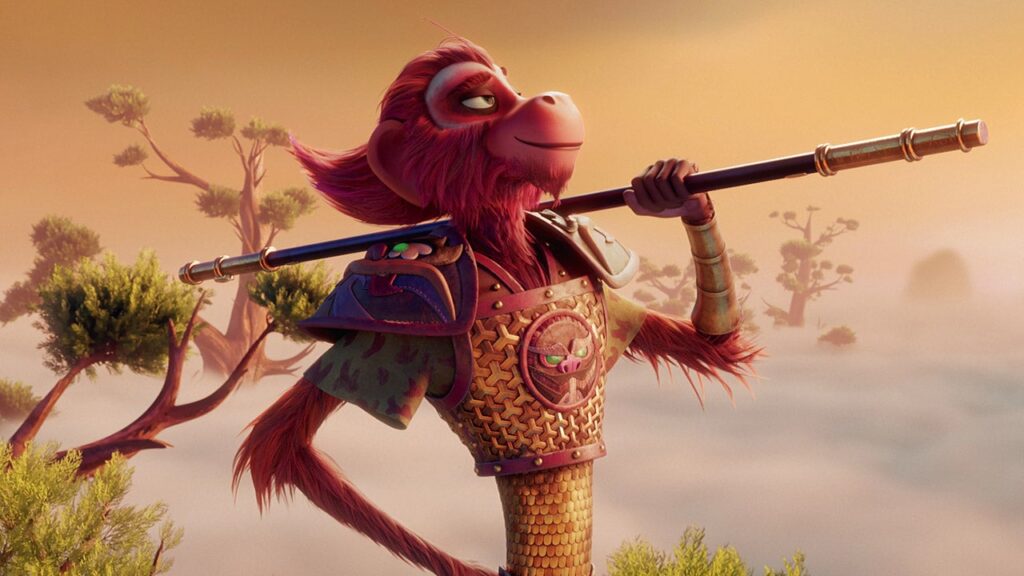 "The Monkey King 2023 - A Lackluster Animated Adventure on Netflix"