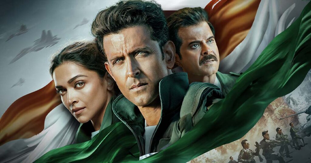 "Fighter 2024 review 'Skybound Glory: Hrithik Roshan and Deepika Padukone Soar in  – A Cinematic Powerhouse Unleashed!"