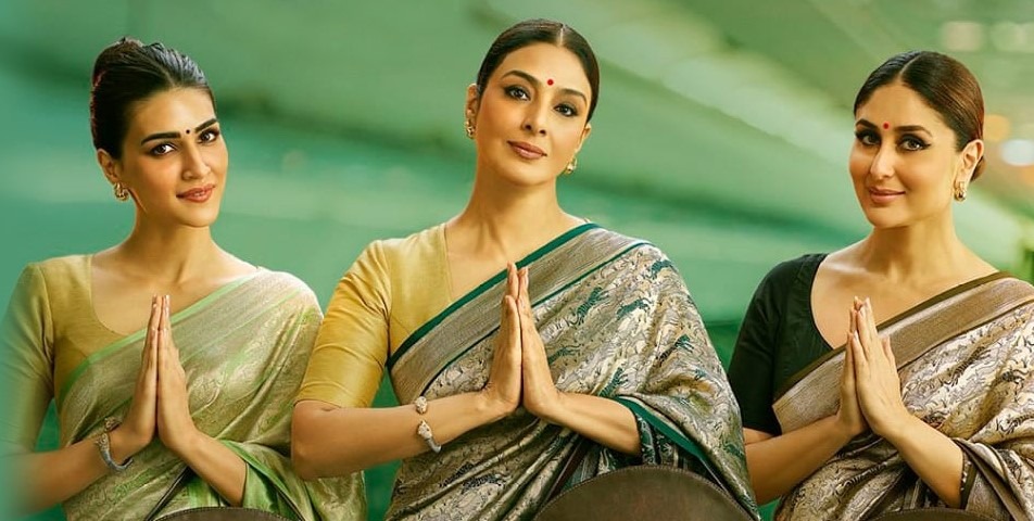 'Crew 2024 Review' on Netflix: Kareena Kapoor, Tabu, and Kriti Sanon's Hilarious Heist Comedy"